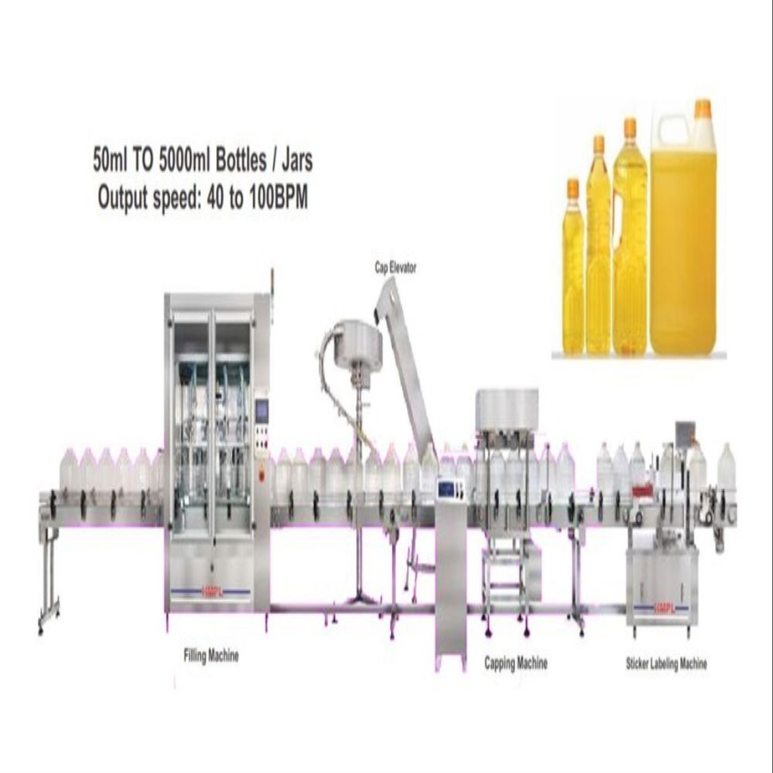 Edible Oil Packaging Line