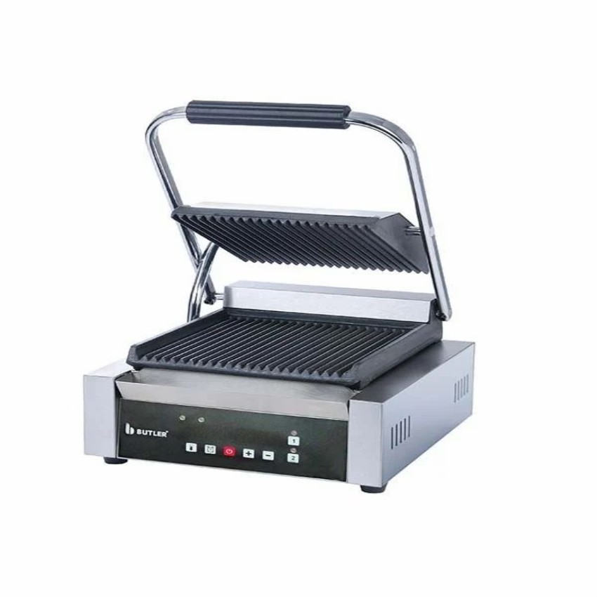 Electric Contact Grill with Digital Controls