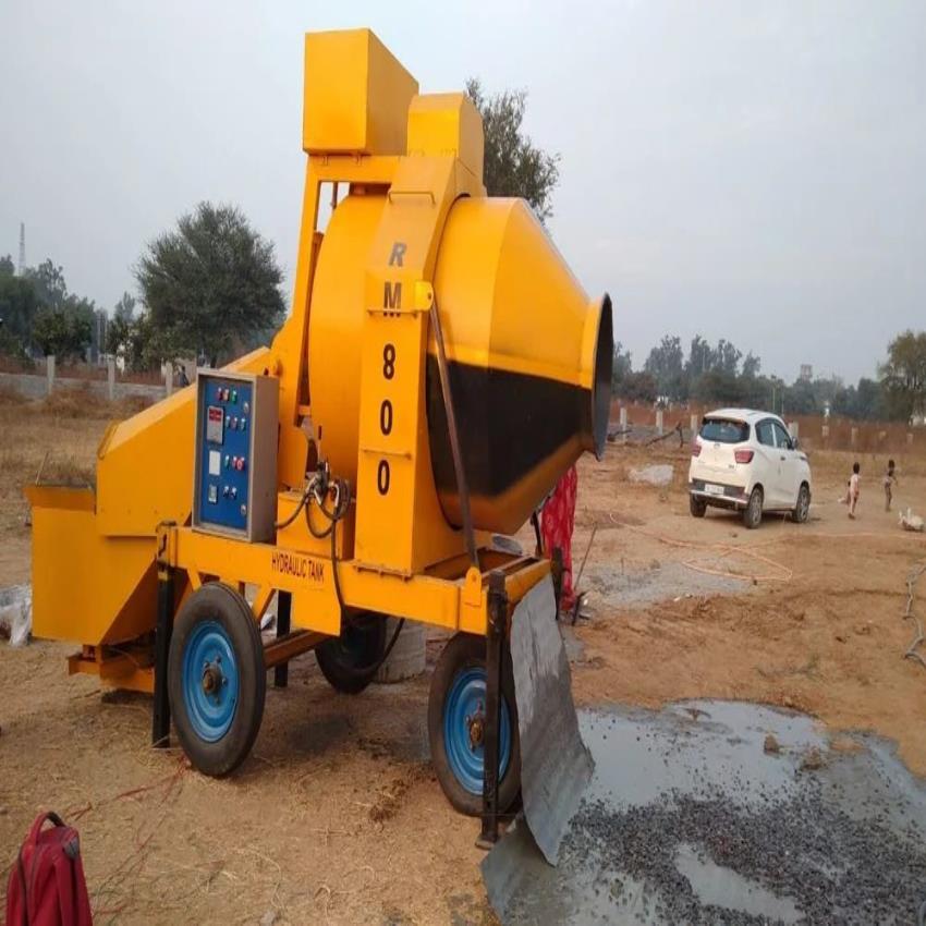 Electric Semi-Automatic Mini Mobile Batching, Model Name/Number: SSI-MB-01, Capacity: 10 Mc3/Hr