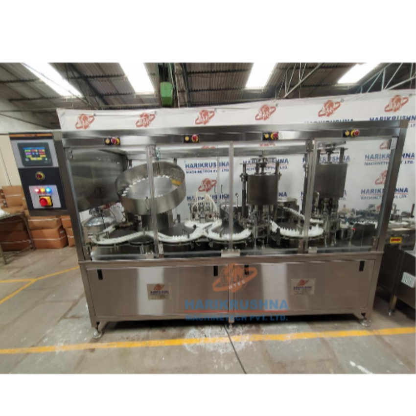 Eye Ear Drop Liquid Filling, Plugging And Capping Machine For Industrial, Packaging Type: Bottle