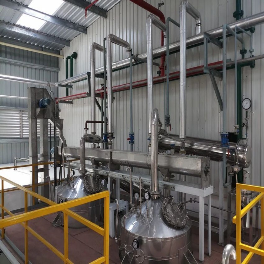 Flower - Hyacinth / Cornflower Natural color extraction plant, Capacity: 10TPD