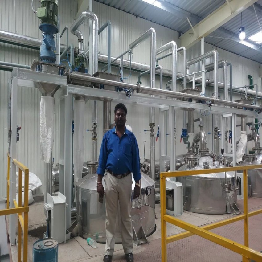 Foliage - Indigo Natural color extraction plant, Capacity: 10tpd