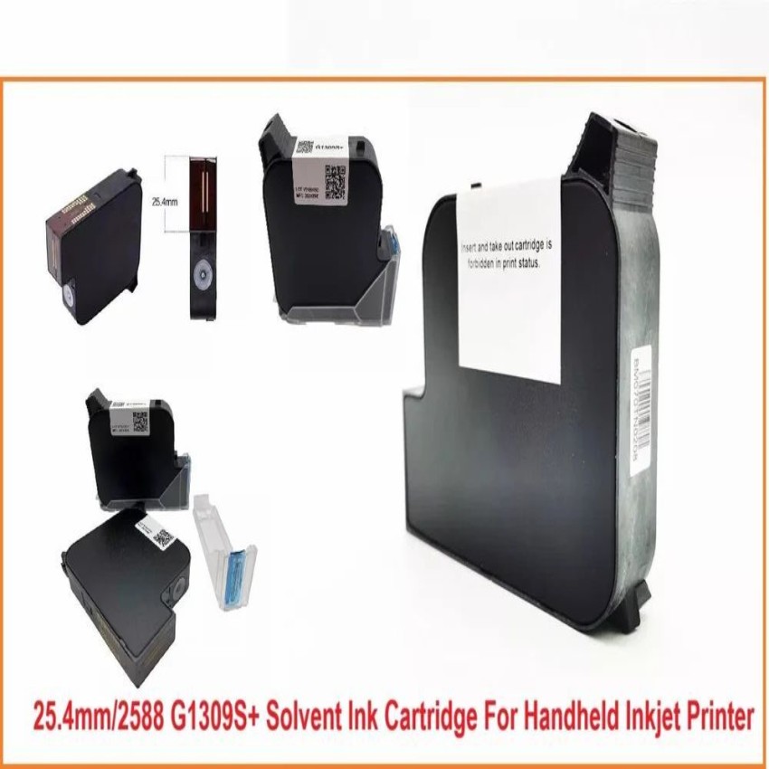 G1309S+/JS10 Ink Cartridge Quick-dry 25.4mm Print Height Handheld Inkjet Printer