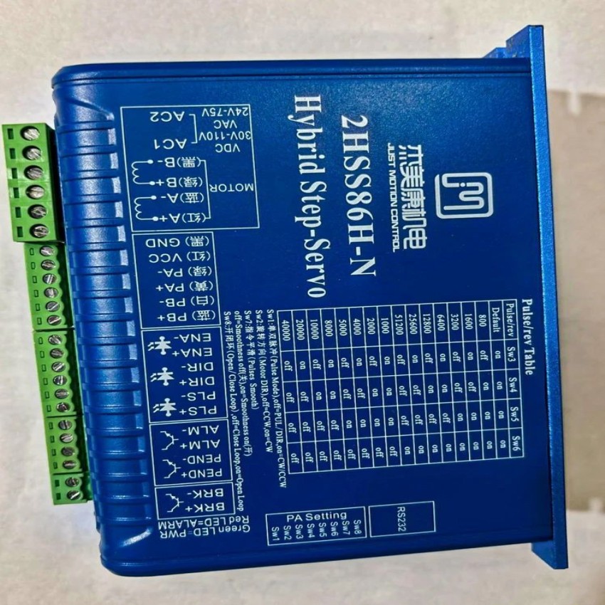 Hybrid Stepper Servo Drive, Two Phase