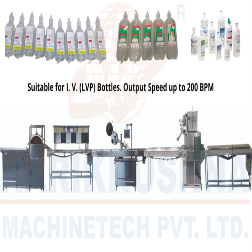 I. V. Packaging Line (Large Volume Parenterals)