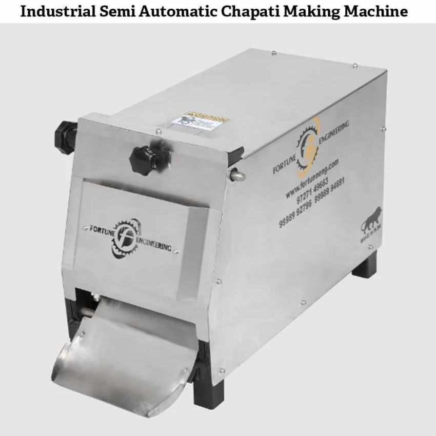 Industrial Semi Automatic Chapati Making Machine, Model Name/Number: Fs 800
