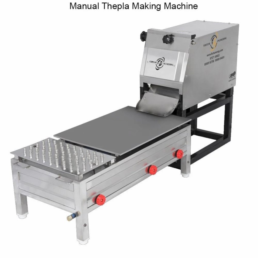 Manual Thepla Making Machine, Capacity: 1000 per Hour, Model Name/Number: FS-800