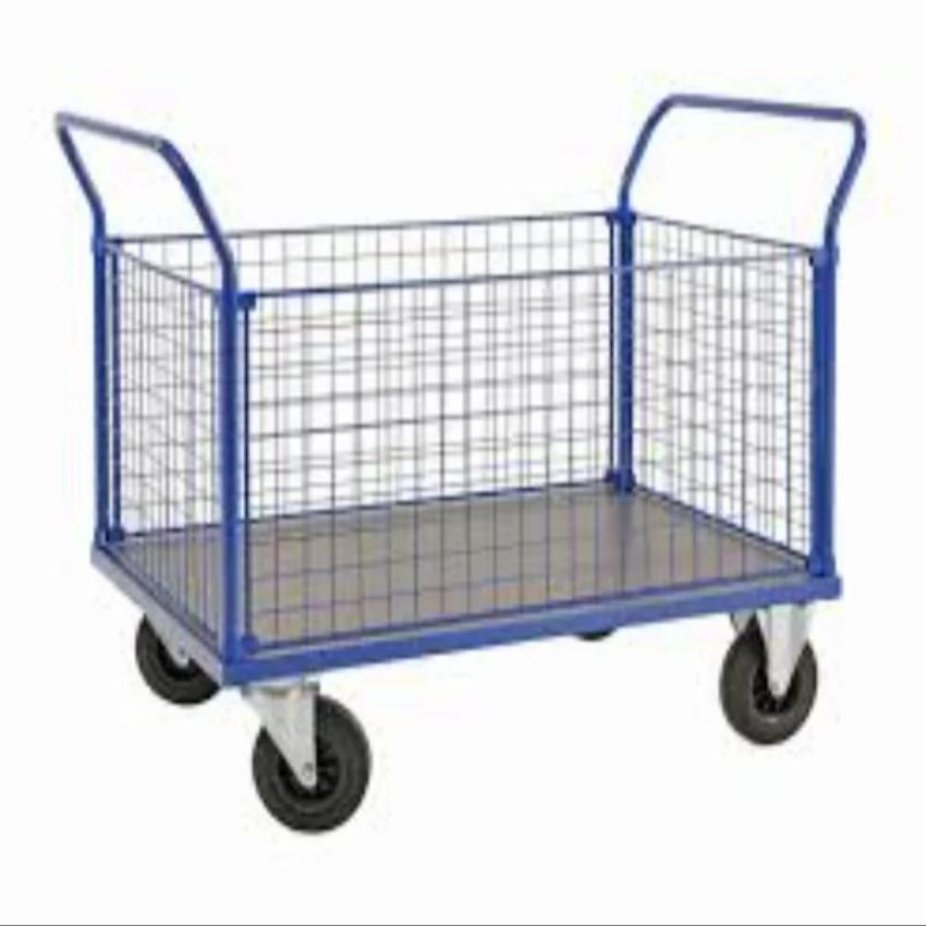 Manual Two Side Support Platform Truck, Capacity: 500kgs