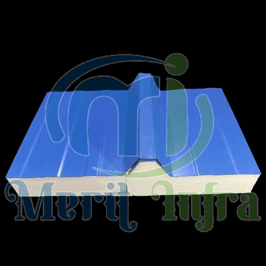 Merit Infra Galvanised Roof PUF Panel, Thickness: >80 mm