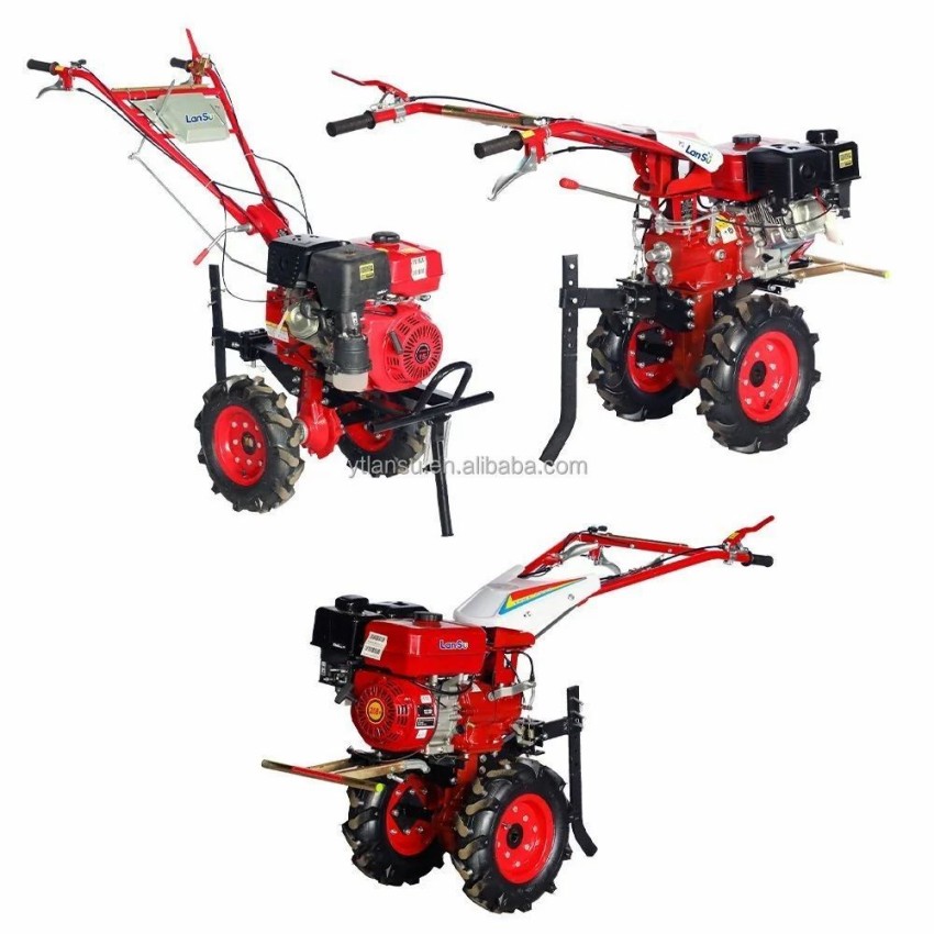 Mild Steel 7 Feet Rotary Tiller Machine, Total Width: 5 Feet
