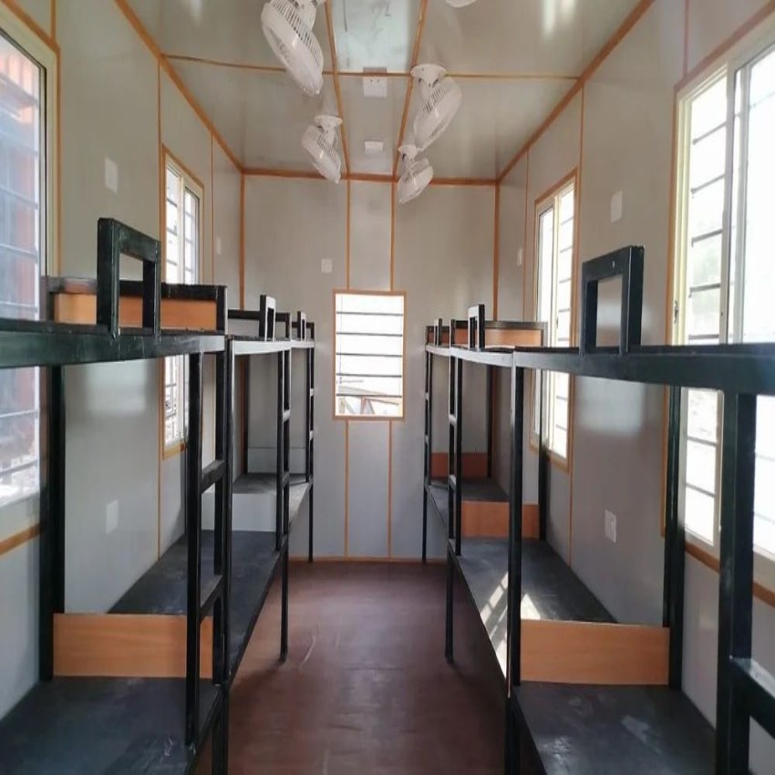 Mild Steel Double Bunk Bed Container Cabin