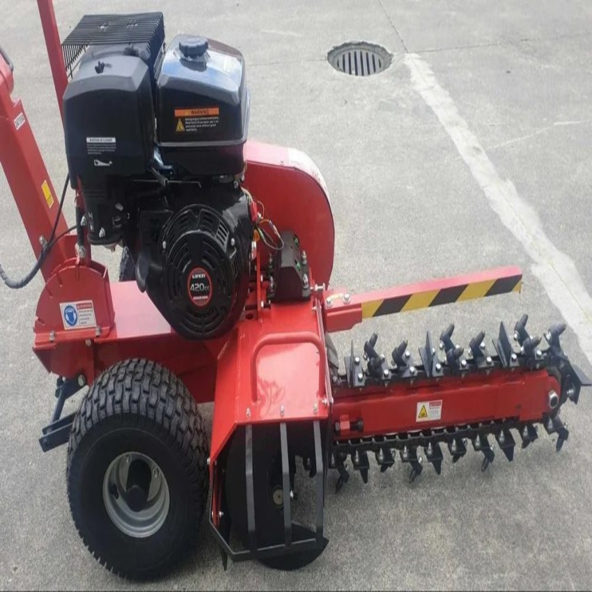 Mild Steel Mini Power Trencher, For Crop Cutting