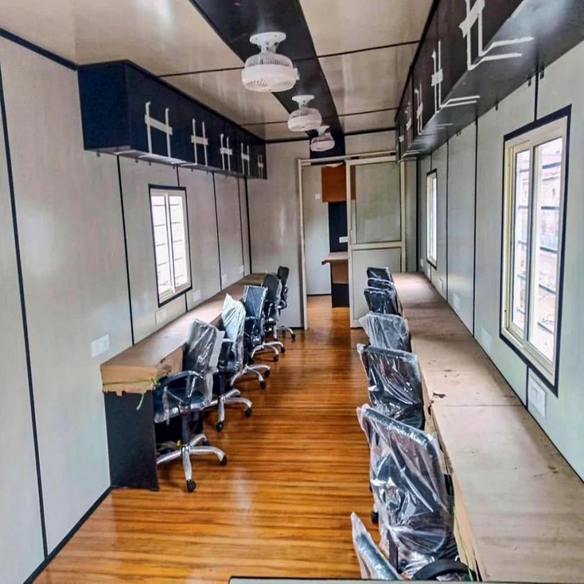 Mild Steel Modular Rectangular Office Container