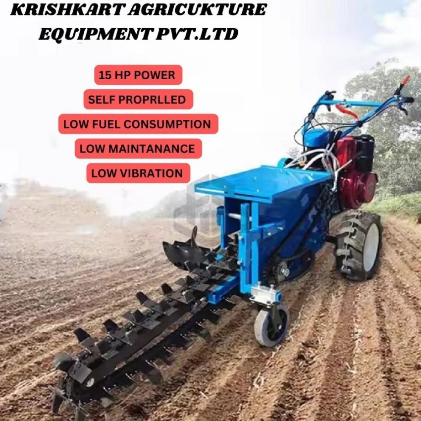 Mild Steel Self Propelled Portable Trencher, For Agriculture