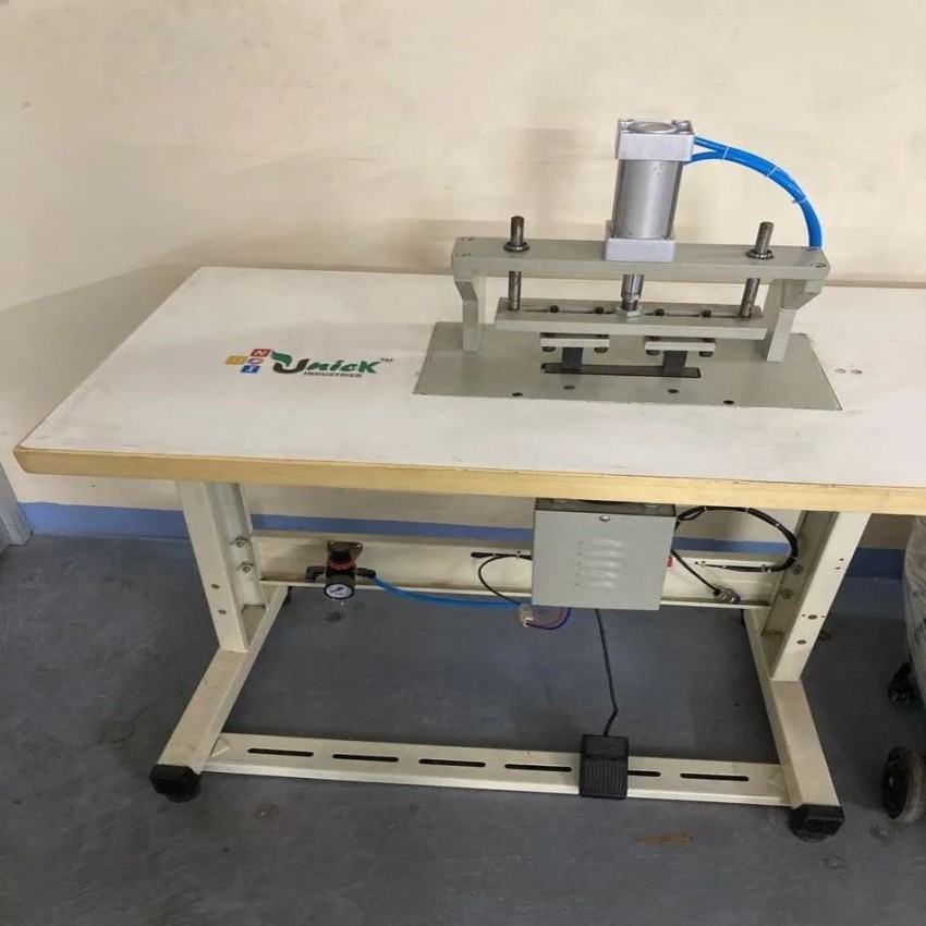 MS Non Woven Loop Handle Bag Making Machine, Production Capacity: 100 Pieces per hour