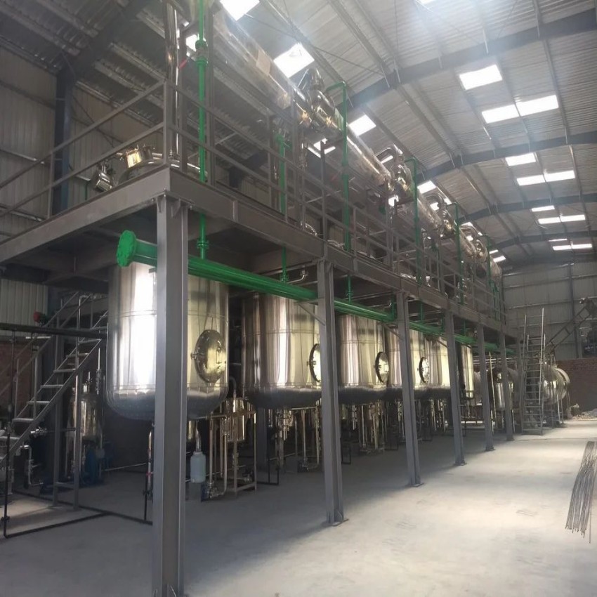 NICOTINE SULPHATE EXTRACTION PLANT