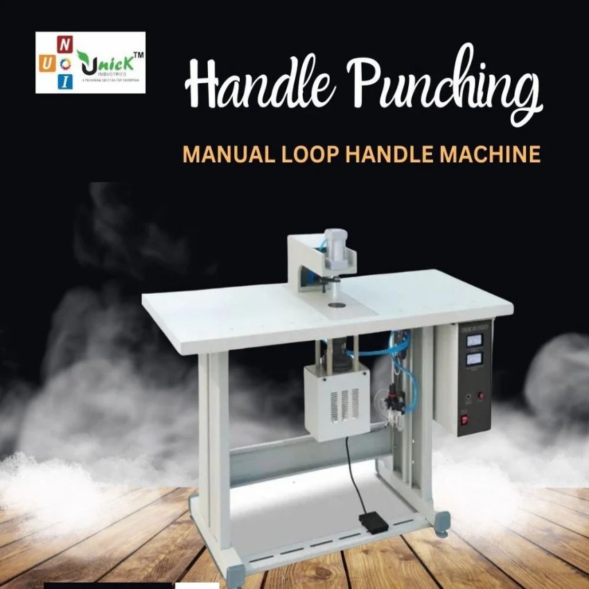 Non Woven Loop Handle Punching Machine, 1 Kw