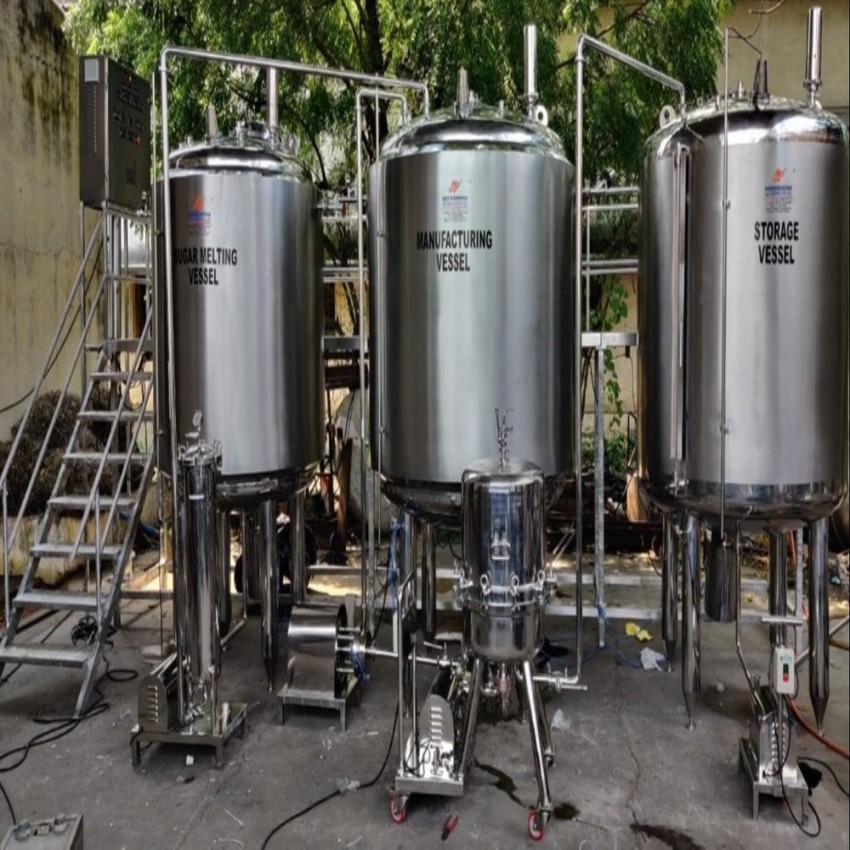 Oral Liquid / Syrup / Suspension Liquid Manufacturing Plant, For Pharmaceutical, Capacity: 500 To 5000 L