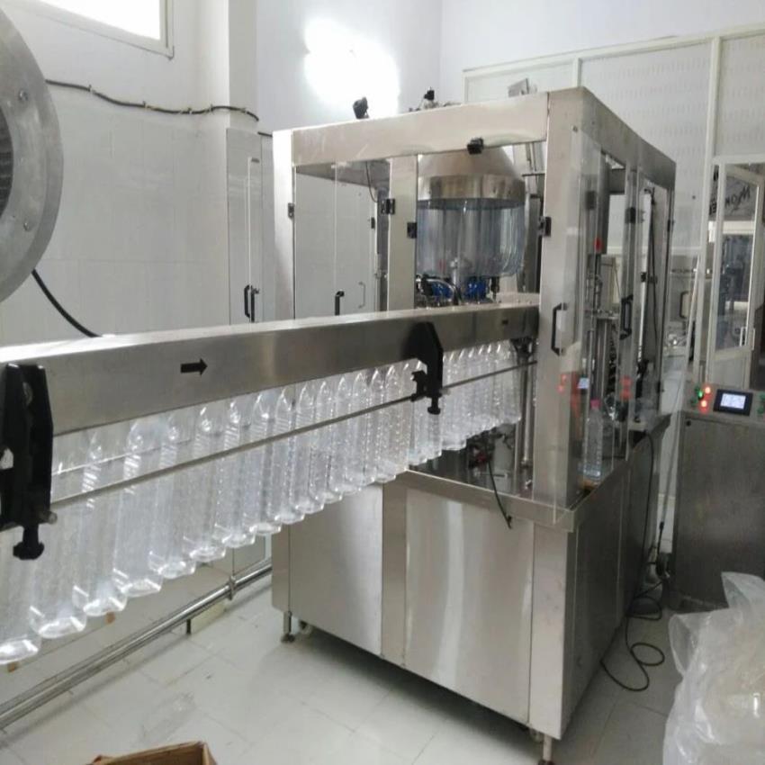 Pack Tech Automatic Monoblock Rinser Filler Capper 3-in-1 Machine, 1-2 Hp