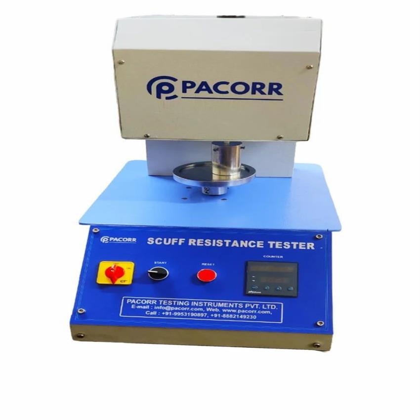 Pacorr Scuff Resistance Tester, 50 Hz, Model Name/Number: PCSRT-1