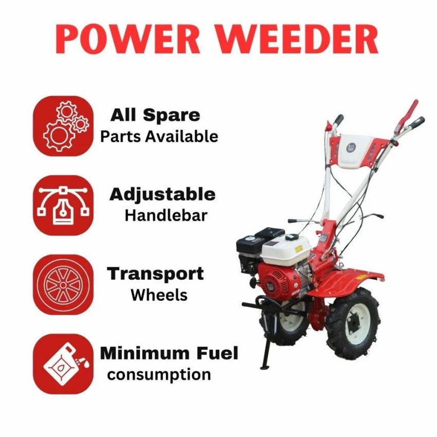 Petrol 6 Hp Power Weeder