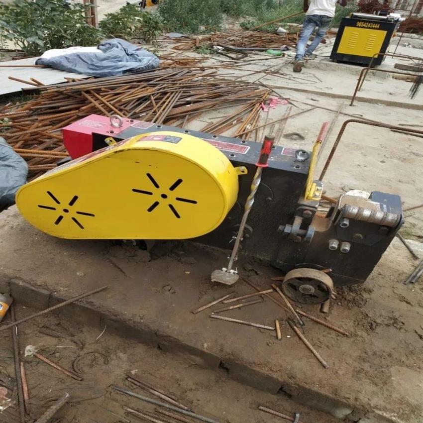 Petrol Engine Portable Bar Cutting Machine, 120, Capacity: 5 Ton