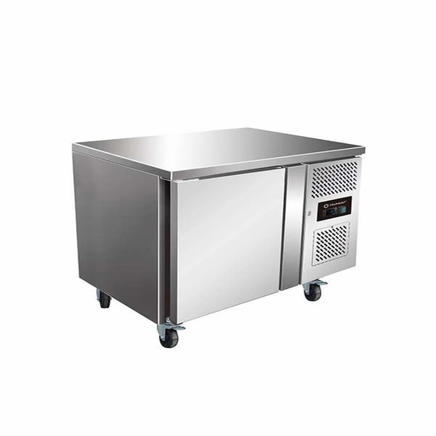 Single Door undercounter Refrigerator with SS 304 inside, Capacity: 124