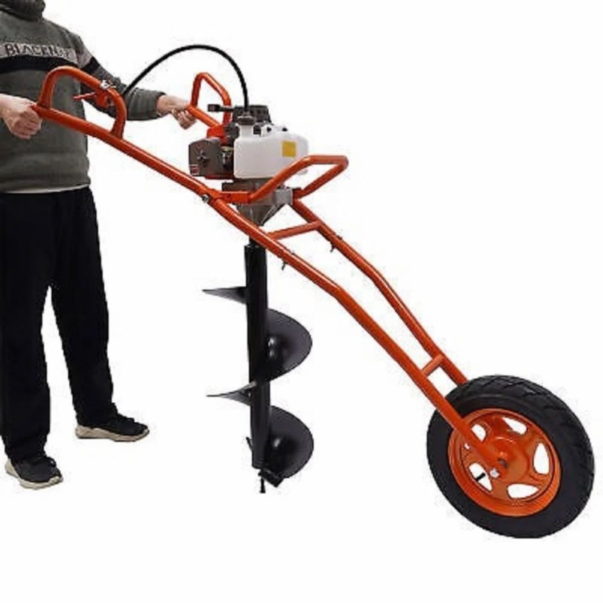 Single Wheel Trolley Earth Auger