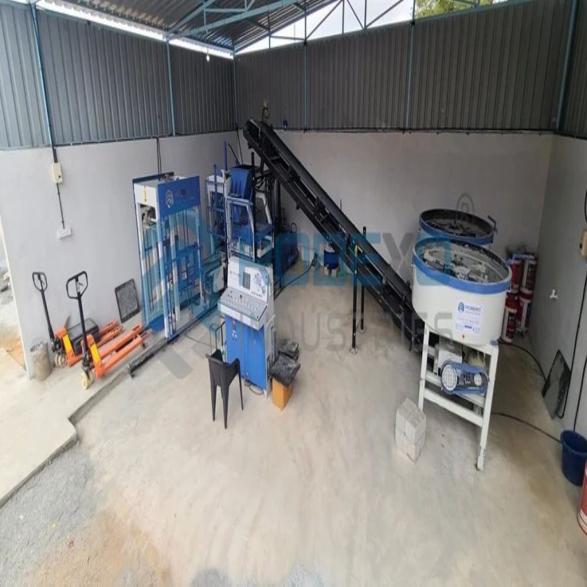 Solid Automatic Fly Ash Brick Making Plant