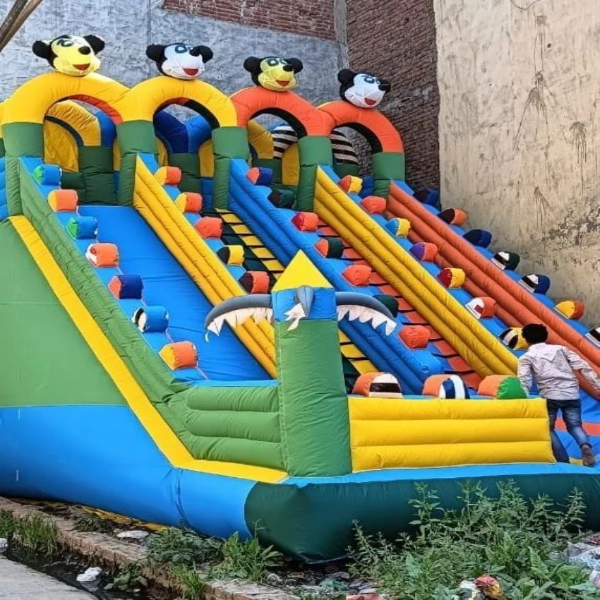 SRF 4 Line Mickey Mouse Inflatables Bouncy