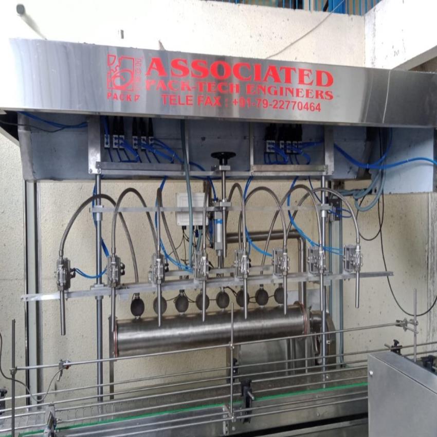 Ss 4 5kg Oil filling machine, Packaging Type: container,jar