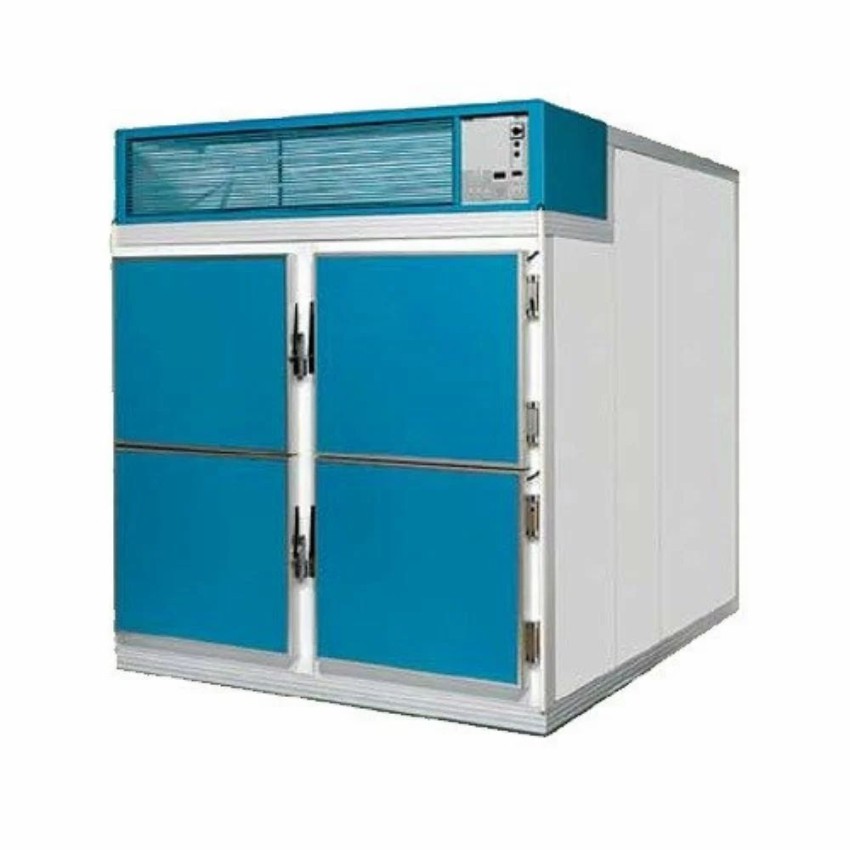 SS Electric Frost Master Four Body Mortuary Cabinet