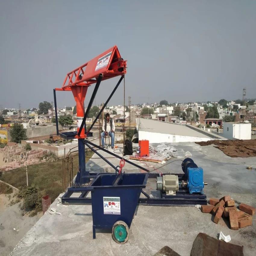 SSI-MH-01 Monkey Crane Lift, Boom Length: 10 Ft, Maximum Lifting Capacity: 500 kg