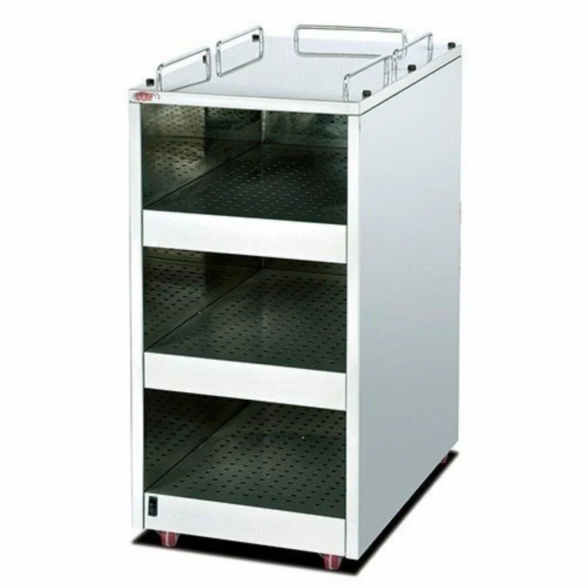Stainless Steel FROST MASTER CUP WARMER CART, For Commercial