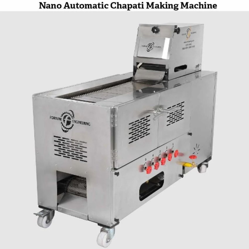 Stainless Steel Nano Automatic Chapati Making Machine, Capacity: 700 / Hour, Model Name/Number: FC-600