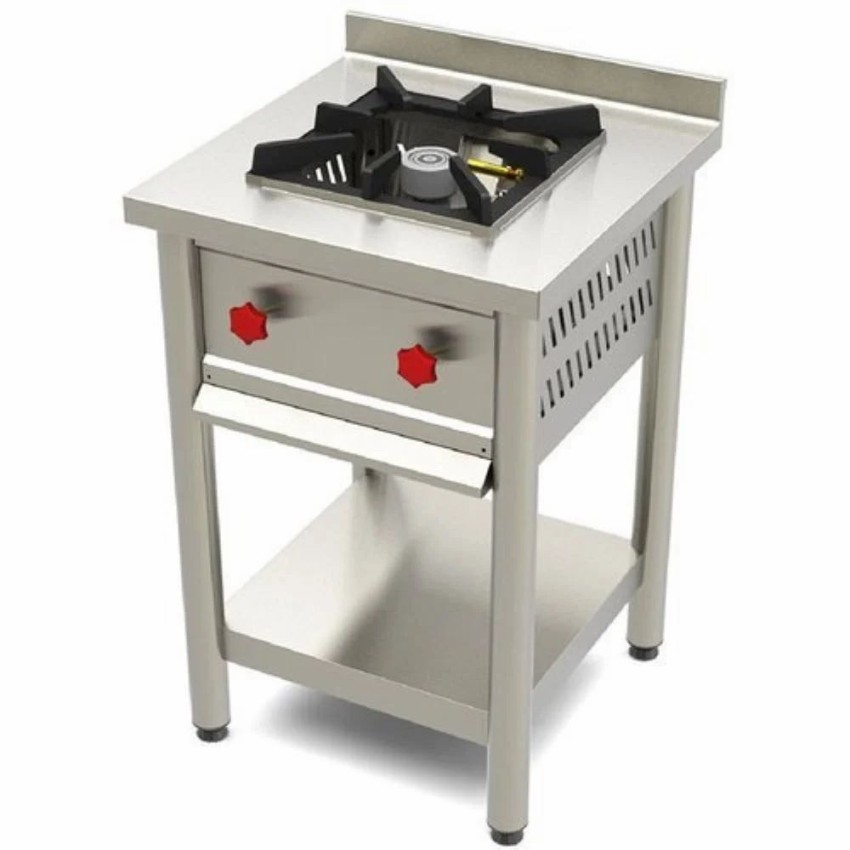 Stainless Steel Single Burner Cooking Range, 24*24*34 (inches)