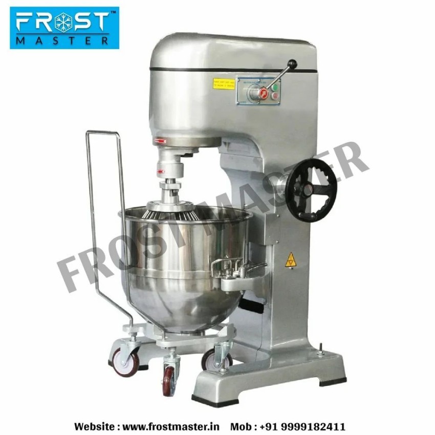 Stainless Steel (SS) Single Frost Master Plantary Mixtre 60 Litres