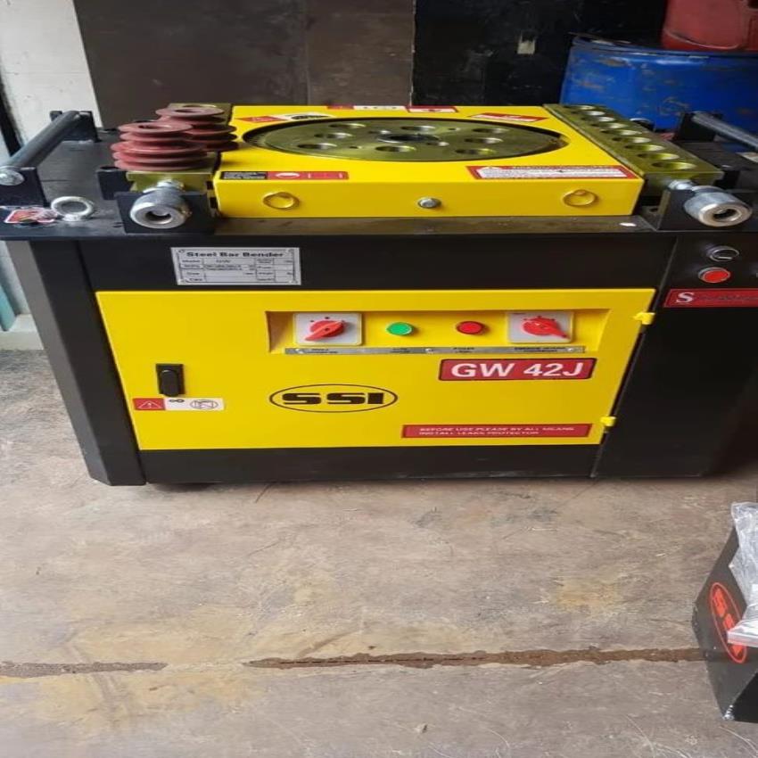 Steel Bar Bending Machine 40mm, Model Name/Number: SSI-GW-42, Bar Dimensions: 8mm T0 40 mm