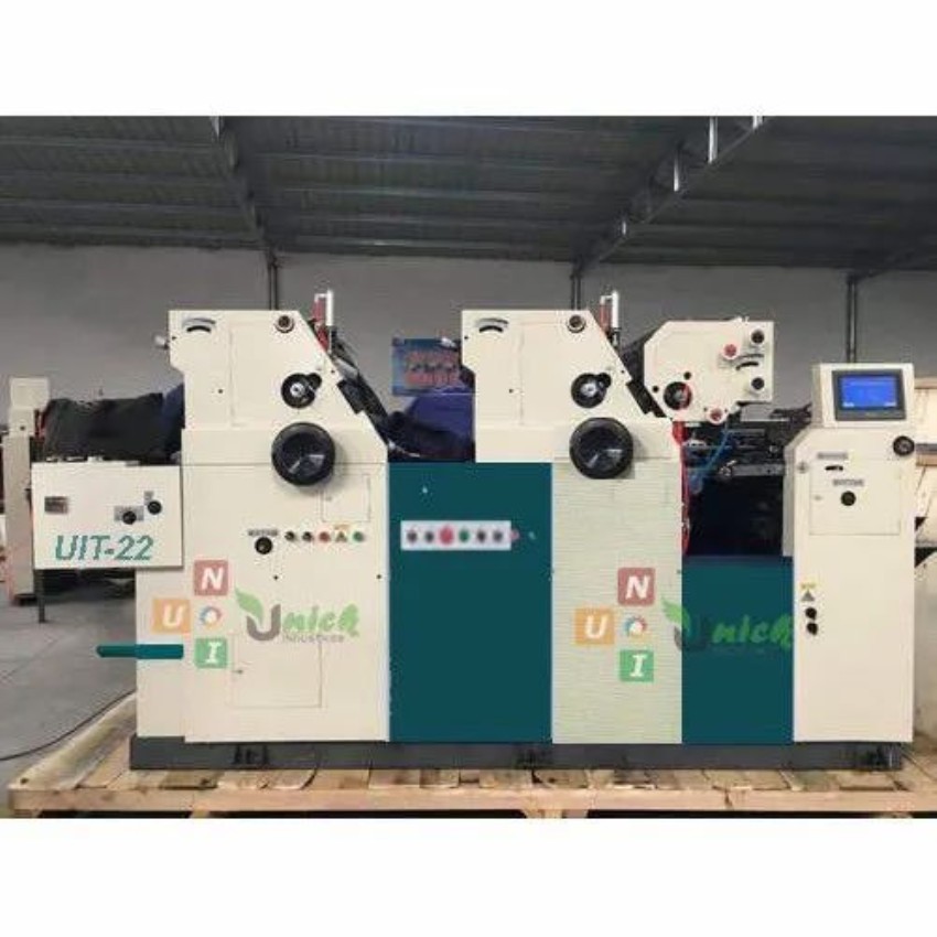Three Color Non Woven Bag Printing Machine