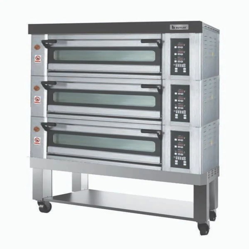Three Deck Electric Oven - 9 Trays