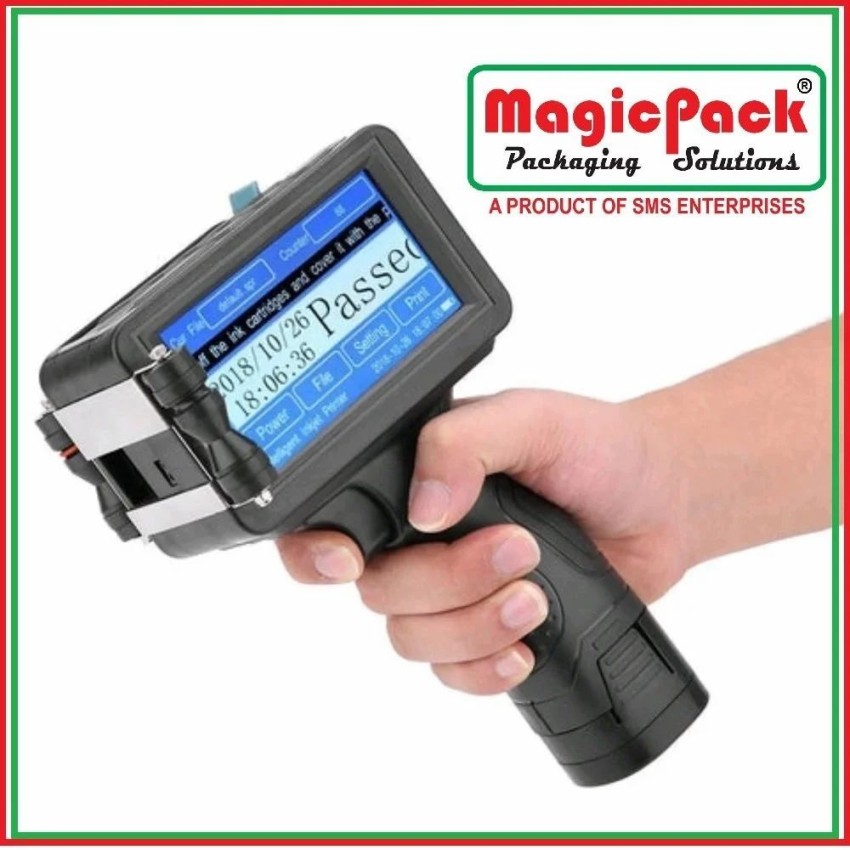 Tij Handheld Inkjet Printer(With Catridge), 203 dpi, Color