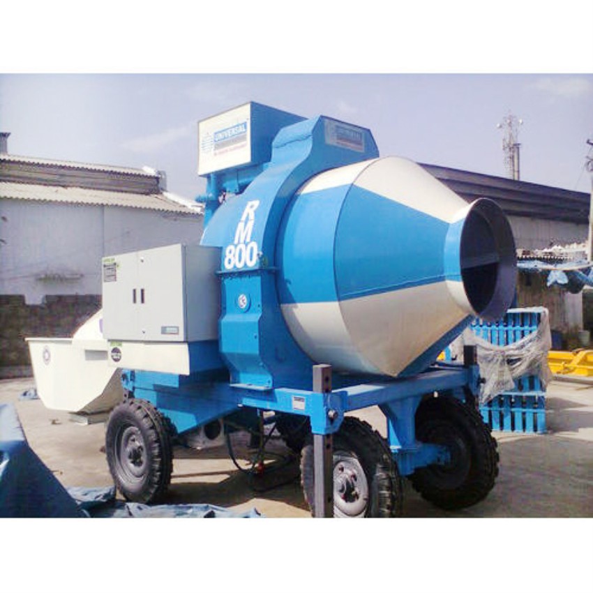 Tilting Drum Mixer Reversible Concrete Mixer, For Industrial