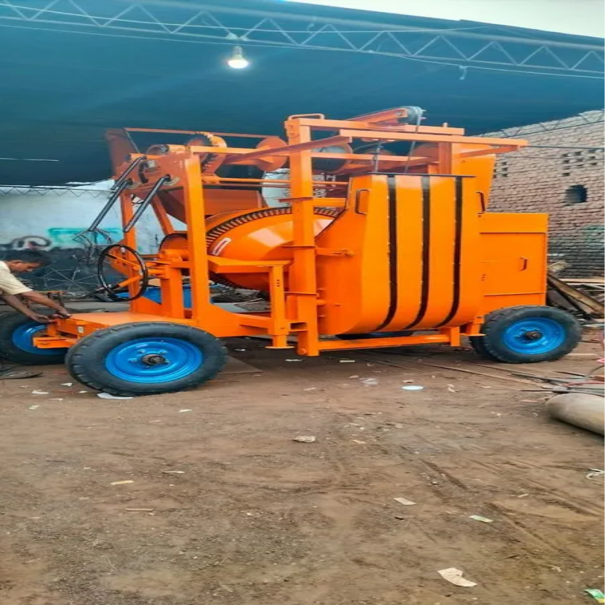 Tilting Type 2 Leg Mixerlift With Hopper Machine, Model Name/Number: Ssi- Mx-07, Capacity: 1bag Cement