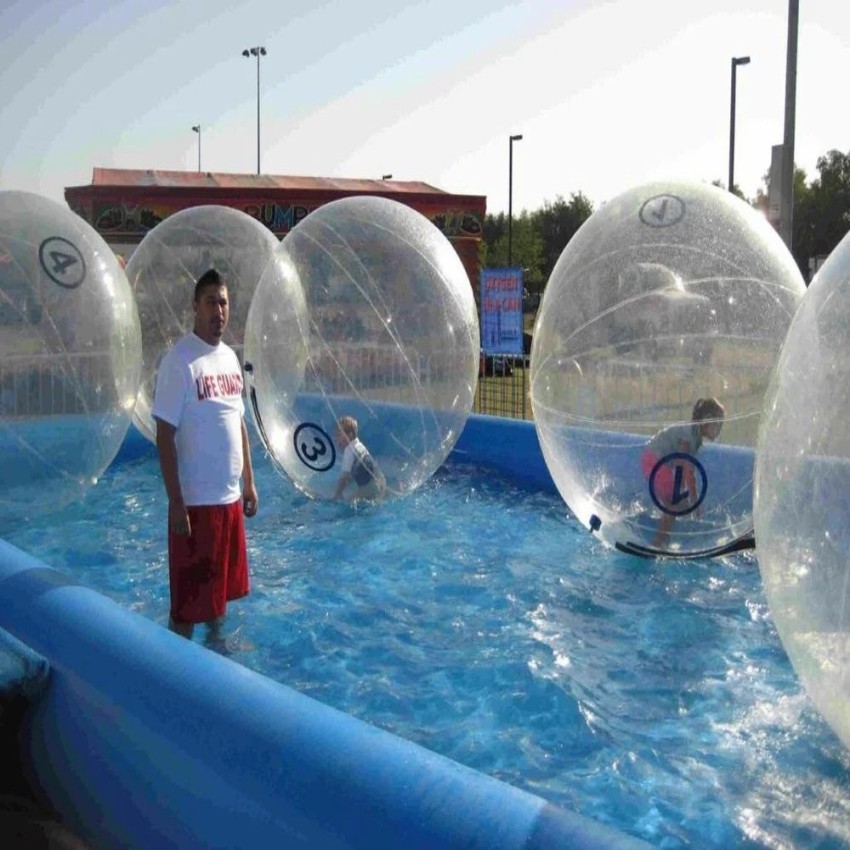 TPU Water Ball, Valve Size: Size 6X6 Feet