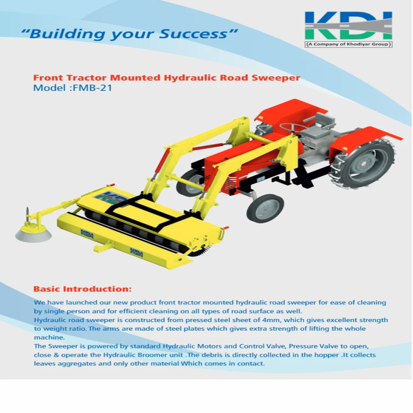 Tractor Front Mounted Broomer