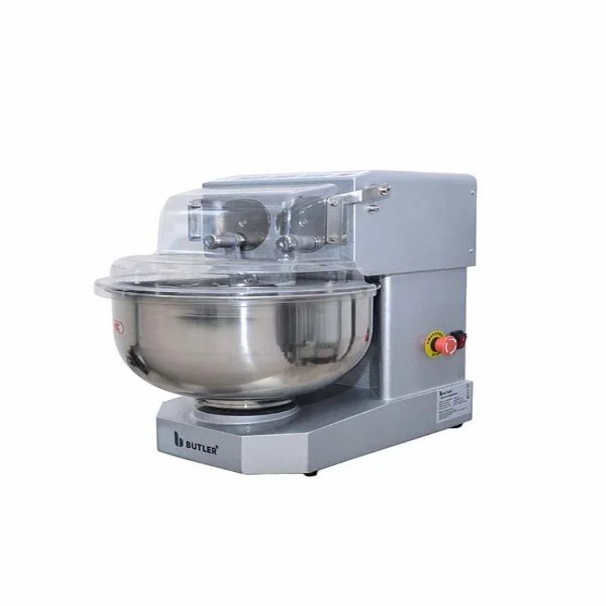 Twin Arm Spiral Mixer with stepless button speed control - 16 litres