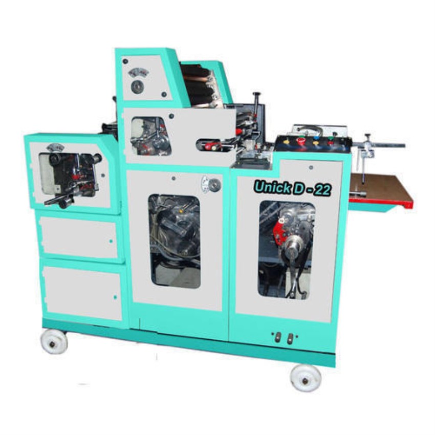 Two Color Non Woven Bag Offset Printing Machine