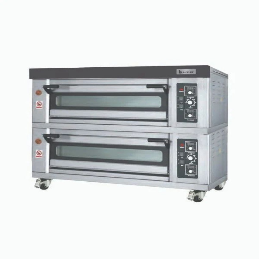 Two Deck Electric Oven - 6 Trays