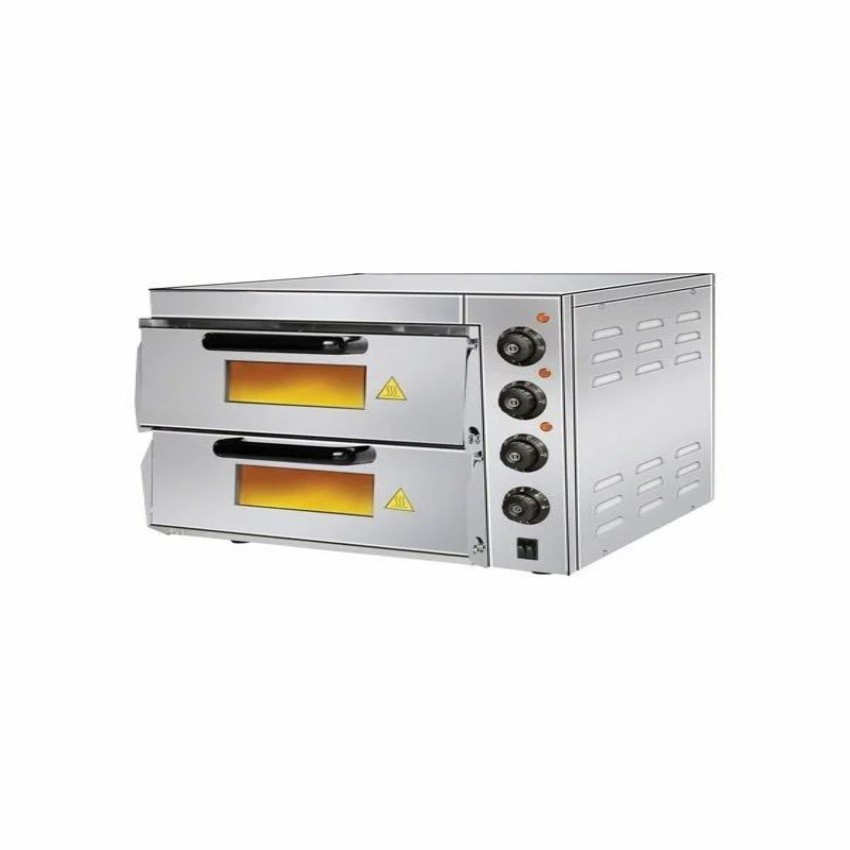 Two Deck Mini Electric Pizza Oven