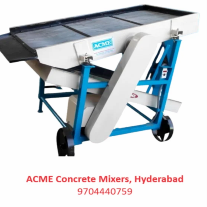 Vibratory Sand Screening Machine, Capacity: 3 T/H